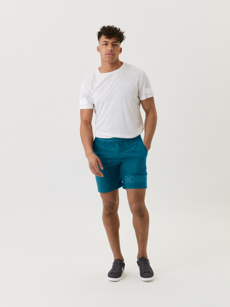 BJÖRN BORG Borg Shorts men Crystal Teal XL Recycled Polyester