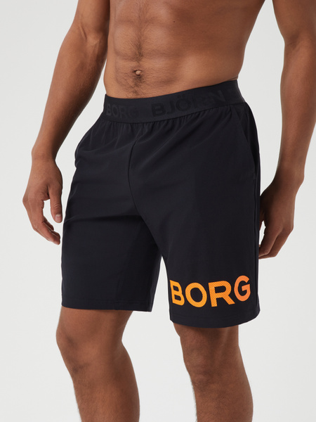 Björn Borg Borg Shorts i svart för träning – baksida