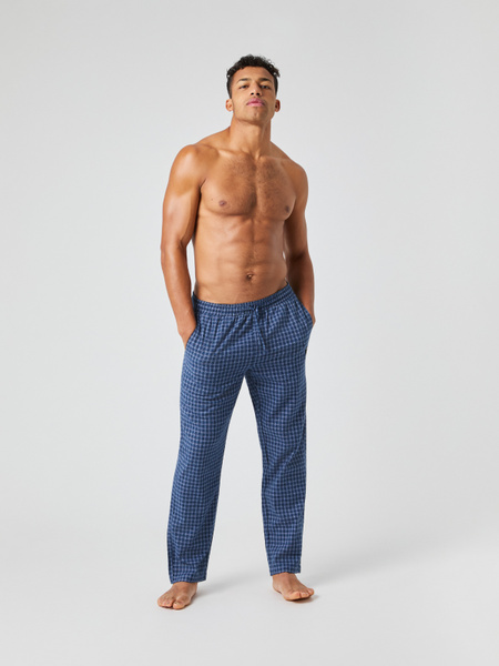 Björn Borg Core Flannel Pyjama Pants Blauw, XL