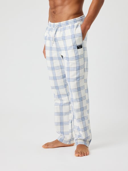 Björn Borg Core Flannel Pyjama Pants Blauw, XXL