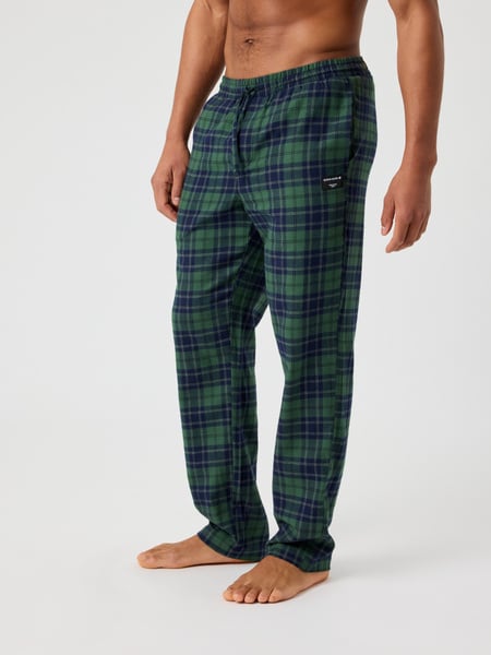 Björn Borg Core Flannel Pyjama Pants Groen, S