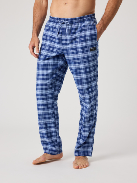 Björn Borg Core Flannel Pyjama Pants Blå, XXL