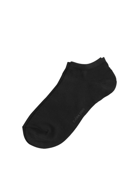 Björn Borg Essential ankelstrumpor 3-pack i svart – baksida