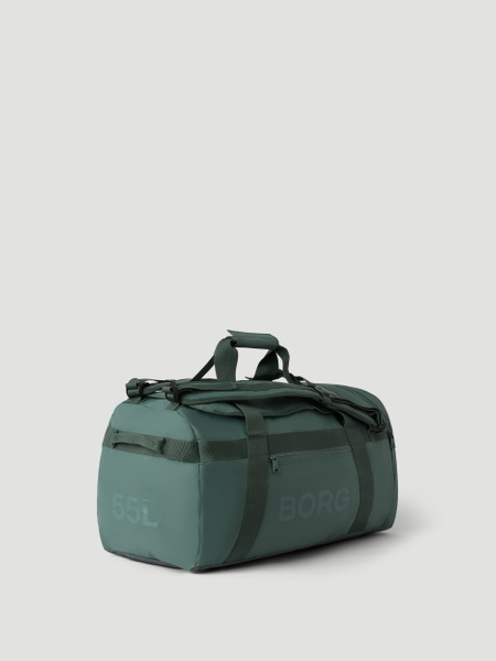Björn Borg Duffle Bag – grön weekendbag 55 l – baksida