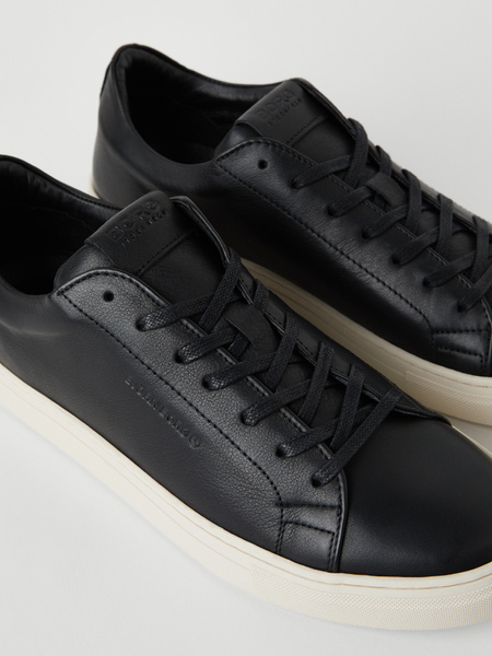 Björn Borg Sl100 sneaker i certifierat LWG-läder i svart – baksida