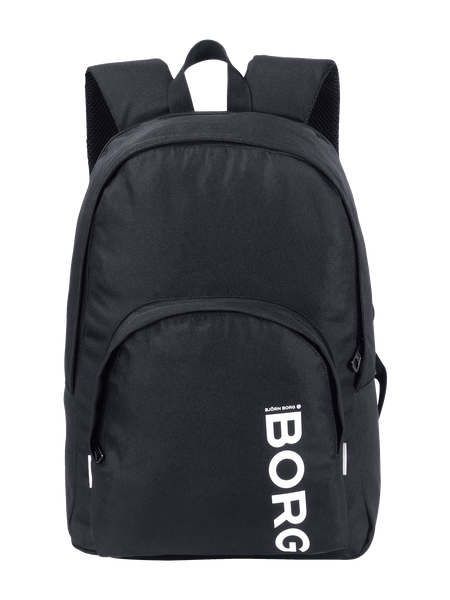 Björn Borg Core Iconic Backpack 25L – svart ryggsäck – baksida