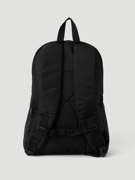 Björn Borg Core Iconic Backpack 25 l i svart – baksida