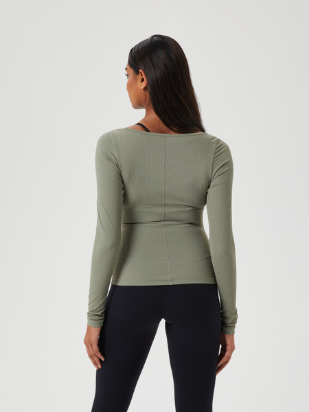 Björn Borg Studio Ballerina Long Sleeve Grön – dam – baksida