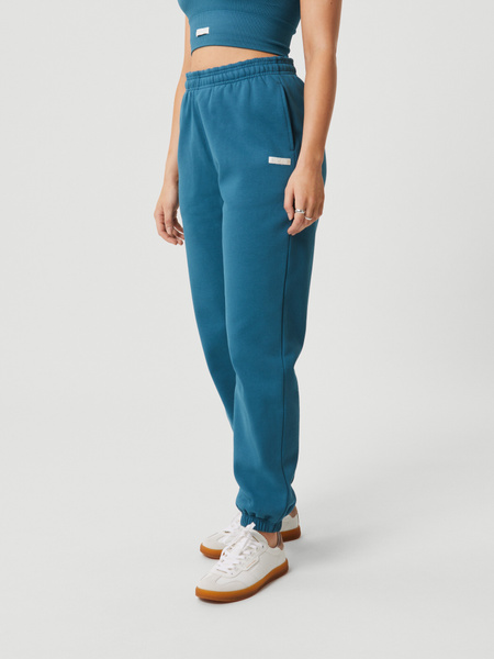 Björn Borg Studio Oversized Pants i blått – baksida