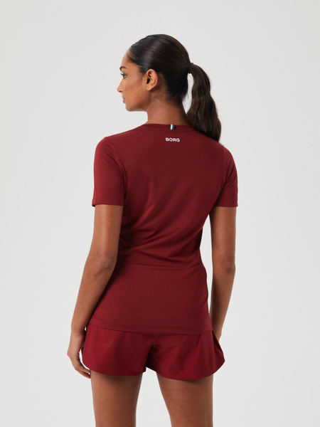 Alternativ bild 1 för Björn Borg Ace Slim T-shirt Röd, L