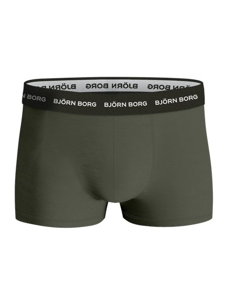 Björn Borg Cotton Stretch trunks 3-pack – multi – baksida