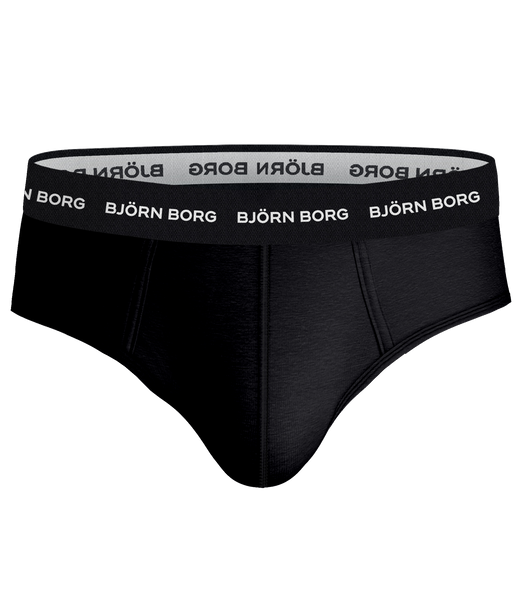 Björn Borg Cotton Stretch kalsonger brief 3-pack – multi – baksida