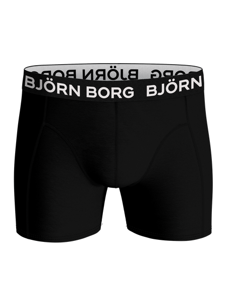 Alternativ bild 1 för Bjorn Borg Bamboo Cotton Blend Boxer Kalsonger 2P Svart Medium Herr