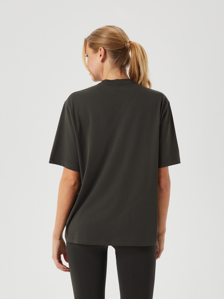 Björn Borg Studio Oversized T-shirt i grönt – baksida