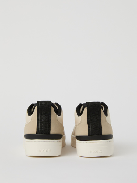 Björn Borg T1055 sneakers i konstläder – beige herrskor – baksida