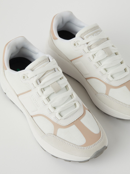 Björn Borg R1300 vita sneakers för dam – baksida
