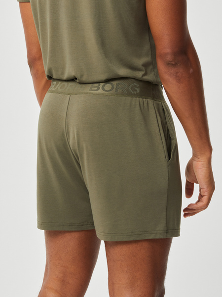 Alternativ bild 1 för Björn Borg Borg Lyocell Blend Shorts Grön, S