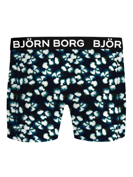 Björn Borg Microfiber Boxer – mjuka kalsonger i 3-pack multi – baksida