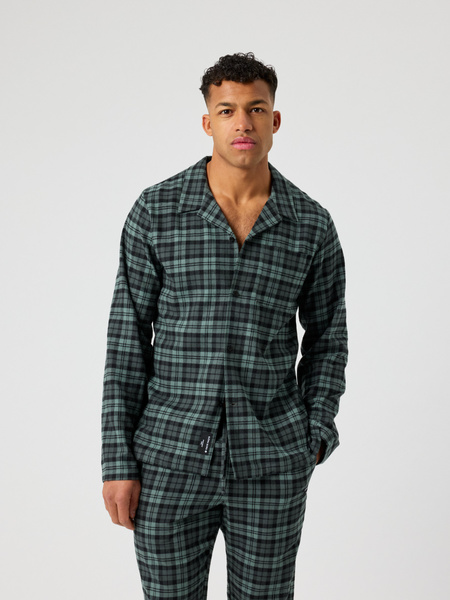 Läs mer om Björn Borg Core Flannel Pyjama Shirt Svart, L
