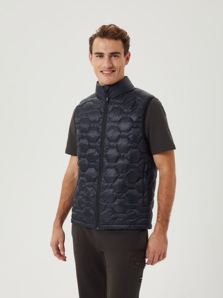 Björn Borg Down Liner Vest – dunväst i svart – baksida
