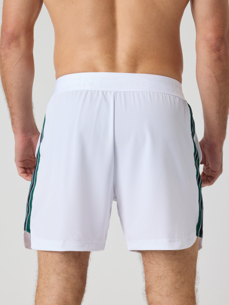 Björn Borg Ace Retro Shorts Herr – tennisshorts i vitt – baksida
