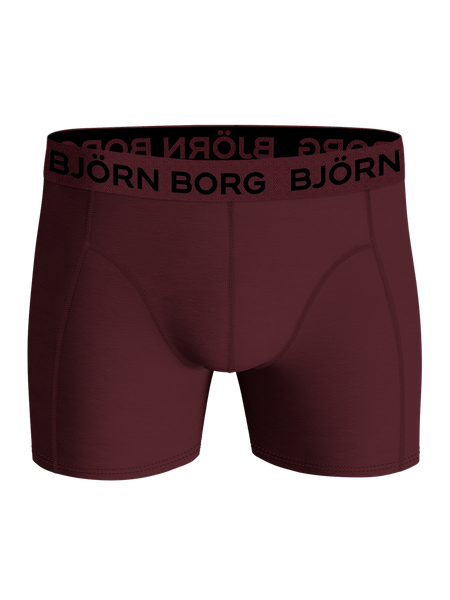 Björn Borg Cotton Stretch boxer 3-pack i bomullsstretch – baksida