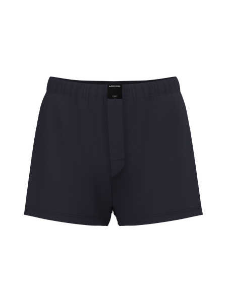 Björn Borg vävda boxershorts 2-pack i bomull, blå – baksida