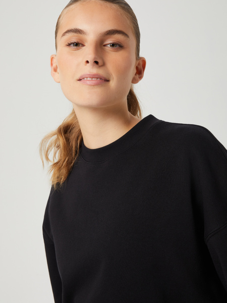 Björn Borg Studio oversize-tröja i svart med grafiskt tryck – baksida
