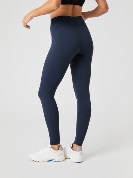 Björn Borg Borg Sleek tights – marinblå med hög midja – baksida