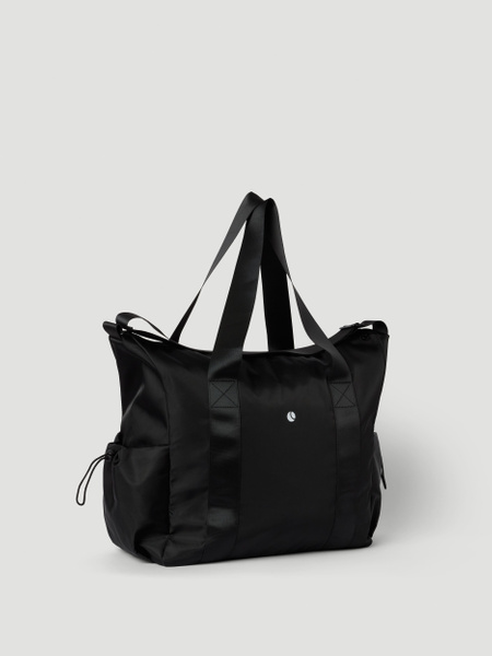 Björn Borg Active gymbag 25 l i svart – med axelrem – baksida