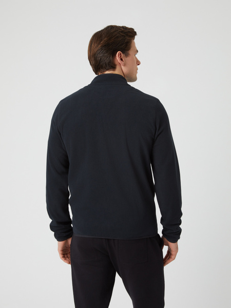 Björn Borg Full Zip Fleece – svart fleecejacka – baksida