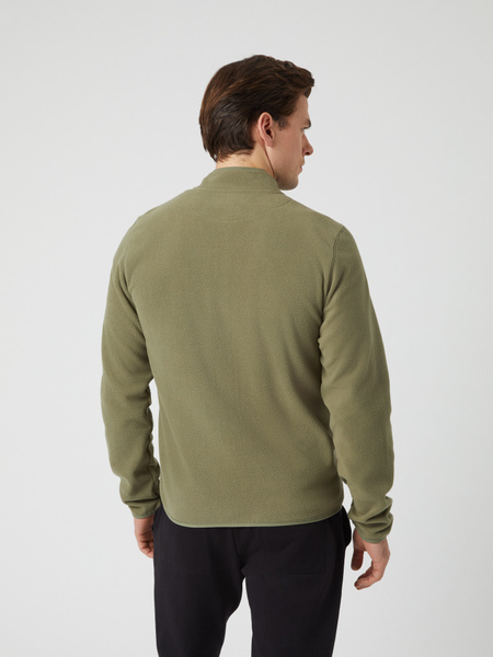 Björn Borg Full Zip Fleece – grön fleecejacka – baksida