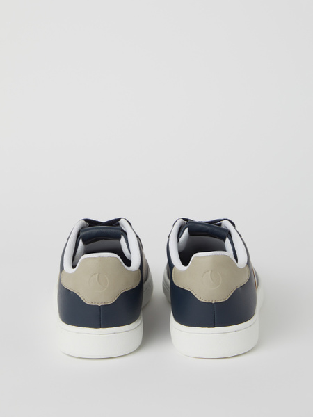 Björn Borg Sneakers T470 i marinblått – låga herrsneakers – baksida