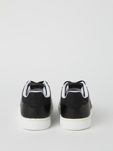 Björn Borg T470 sneakers herr i svart – med logorand – baksida