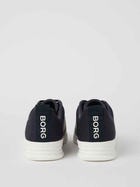 Björn Borg T2600 sneakers herr i vitt – läder & mesh – baksida