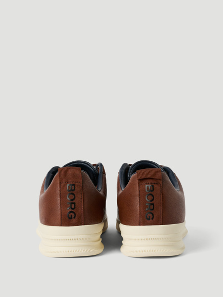 Björn Borg Set sneakers i brunt med mockadetalj – baksida