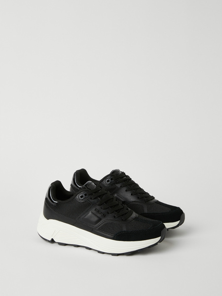 Björn Borg Womens R1300 Sneakers Svart, 41 | Apparel & Accessories - Shoes | ModeLejon