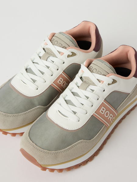 Björn Borg R2000 sneakers i grått syntetläder – baksida