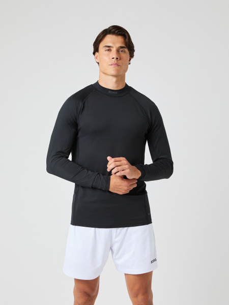 Björn Borg Borg Mock Neck Ls T shirt Zwart, XL