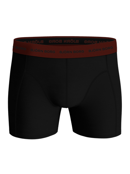 Björn Borg Cotton Stretch Boxer 3-pack – herrboxers i mix – baksida