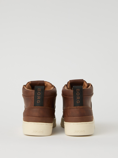 Alternativ bild 1 för Björn Borg Men's Mid Sneaker Pu T1055 Brun, 42
