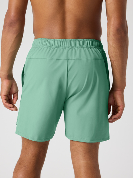 Björn Borg Ace tennisshorts 7 tum för herr i grön – baksida