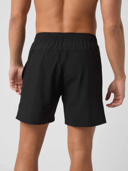 Björn Borg Ace tennis- och padelshorts 7 tum, svart – baksida