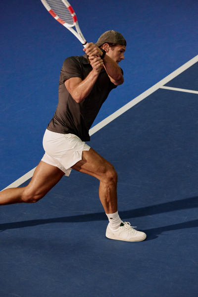 Björn Borg Ace Racquet Shorts 7 tum i vitt – baksida