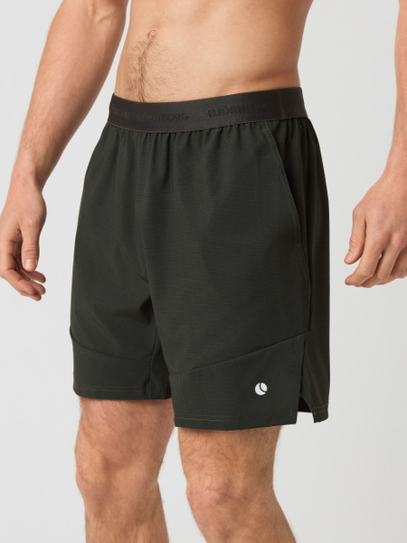 Björn Borg Ace Pro Shorts 7″ i grönt – tennis & padel – baksida