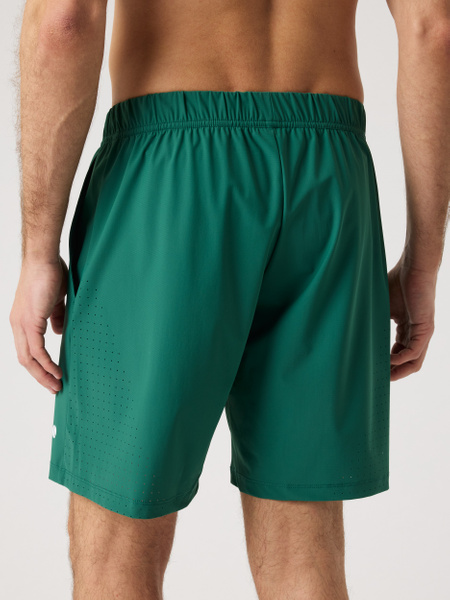 Björn Borg Ace Sports Shorts – gröna tennisshorts för herr – baksida