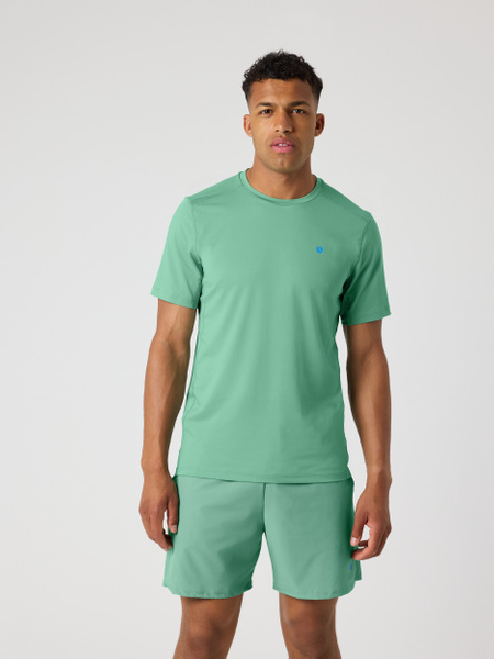 Björn Borg Ace Mesh Panel T-shirt Grön, XXL | Apparel & Accessories - Clothing - Shirts & Tops | ModeLejon