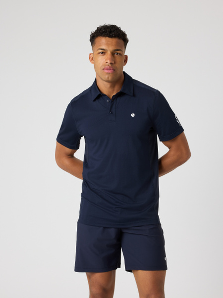 Björn Borg Ace Mesh Panel Polo Shirt Marine, S