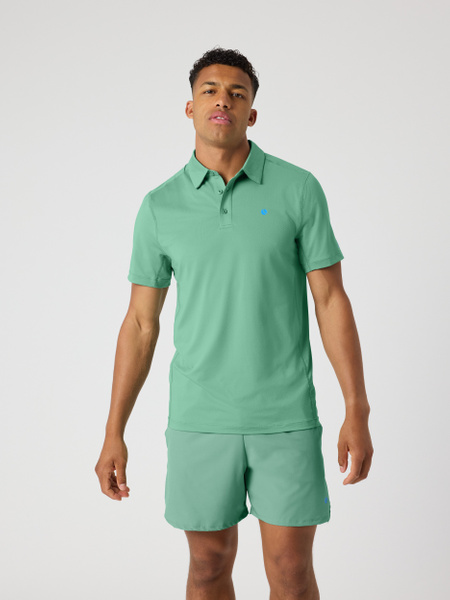 Björn Borg Ace Mesh Panel Polo Shirt Grön, XXL | Apparel & Accessories - Clothing - Shirts & Tops | ModeLejon