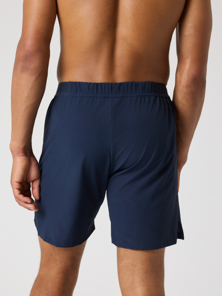 Björn Borg Zip Shorts 7″ i marinblått för herr – baksida